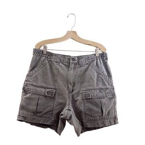 L.L. Bean Cargo Shorts Cotton Grey Men's Utility
